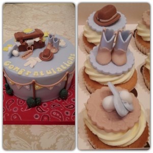 Baby shower western themed.